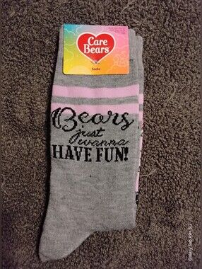 Care Bears " Cheer Bear" Crew Socks